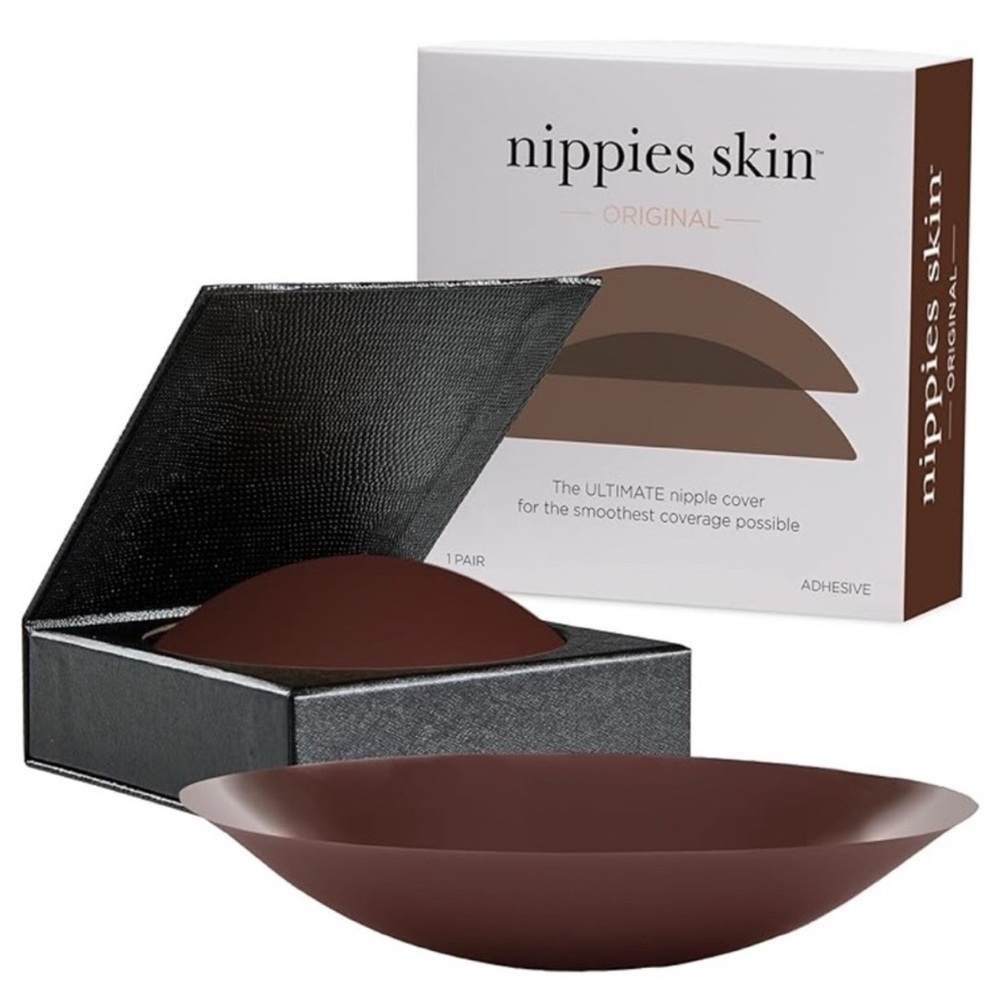 NIPPIES SKIN Skin Original Adhesive Covers - ESPRESSO BROWN Brand new